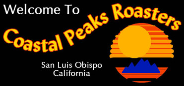 Coastal Peaks Roasters Welcome Logo Coastal Peaks Roasters Welcome Logo
